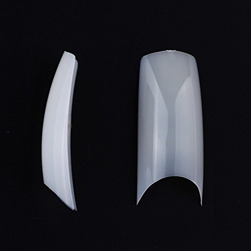 Evermarket 500 Tips Well Less Natural Color Nails Tips False Nail Art Tips Acrylic Nail f