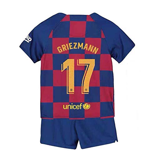 ERICK Vêtements De Sport De Football, New Barcelona Home 17#, Griezmann Football Jersey, Convient Aux Enfants T-Shirt