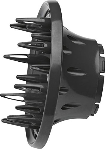 Reise-Haartrockner mit Diffuser und Formdüse Fön Haarfön Haar Föhn Haarföhn Harfön (Sportfön, Griff klappbar, Sparsame 1300 Watt, Rot) - 4