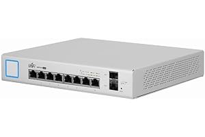 UBIQUITI Spain Networks US-8 – 150 W Gestionado Gigabit Ethernet (10/100/1000) Soporte Power Over Ethernet (PoE) Color Blanco