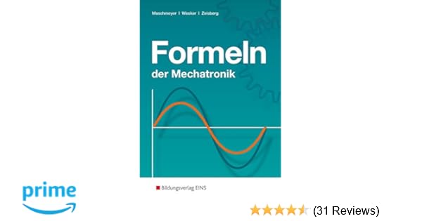 Formeln Der Mechatronik Formelsammlung Amazonde Uwe - 