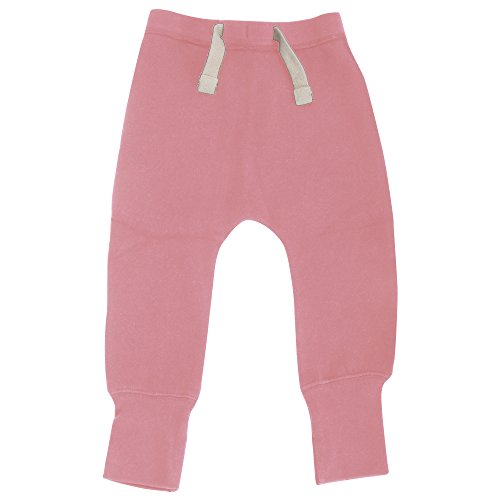 Babybugz Baby Unisex Plain Sweatpants / Jogging Bottoms (12-18) (Bubblegum Pink)