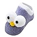 Price comparison product image POIUDE Children Socks Sale Baby Boy Girl Toddler Kids Cartoon Eyes Fluffy Short Socks(Purple, Small)