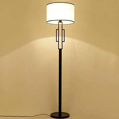 Classical New Chinese Floor Lamp, Living Room Restaurant Bedroom Engineering Cloth System Floor Lamps ( Color : A )