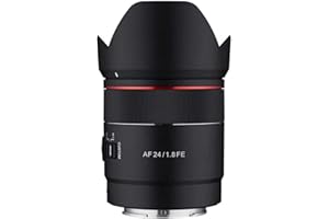 Samyang AF 24 mm F1.8 Sony FE Tiny but Landscape Master - enfoque automático de formato completo y APS-C gran angular distancia focal fija para Sony E, FE, E-Mount
