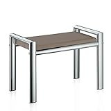 Modernes Design: Hochwertig verchromtes Metall, Gestänge in Mandelform