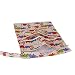 NovoGifts Large Travel Wet and Dry Cloth Diaper Zipper Bag Waterproof Washable Reusable 14x11.5"