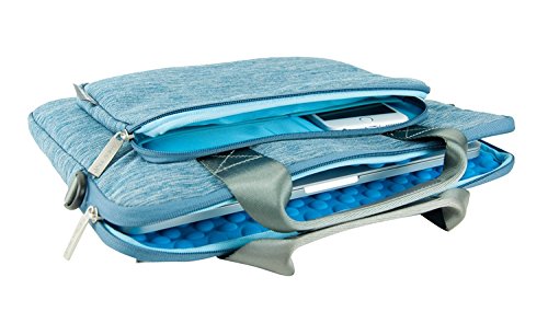 SunSmart Multifunktionale Universal-13.3-Zoll-Macbook-Beutelkasten breifcase für Macbook Pro 13.3 “ / MacBook Air 13.3 “ / Macbook Pro Retina-Display 13.3 “(blau) - 8