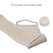 Bath Scrubber, Breett 100% Natural Sisal Bath Exfoliating Strap Back Scrubber for Shower and Bath Clean