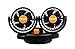 Produktbild Alger Auto Fan 360 Rotation frei Einstellung Dual-Head-Auto-Lüfter Leistungsstarke Low Noise 2-Speed Rotating Belüftungsventilator Summer Cooling Air Circulator , 24v (big truck) moving head double fan