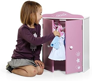 Arias 39.5 x 20 x 54.5 cm Cocolin Doll Closet