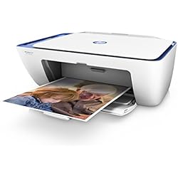 HP Deskjet 2630 – Impresora multifunción inalámbrica (Tinta, Wi-Fi, copiar, escanear, 600 x 300 PPP, Incluido 3 Meses de HP Instant Ink) Color Blanco y Azul