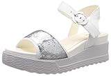 sandalias stonefly mujer  Stonefly Parky 3 Nappa/Pailettes, Sandalia con Pulsera para Mujer, Plateado (Cloud White/Silver Metal 849), 41 EU