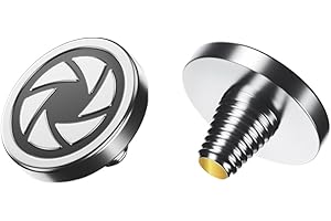 JJC Kameraauslöser Auslöseknopf für Fujifilm Fuji X Half X-T5 X-T4 X-T3 X-T30 X-T30 II X-T20 X-PRO3 X100VI X100V X-E4 X-E3 Sony RX1R II RX10 IV III Lecia Q3 43 Q3 M10 M9 Nikon Df F3