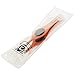 Candure® Slant Tip Hair Eyebrow Tweezers - Stainless Steel (Orange)