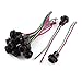 Produktbild sourcingmap® 10 Stück T10 Lampenfassung Lampe Birnen Draht Harness Stecker Schwarz für Auto
