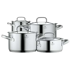 WMF Topf-Set 4-teilig Bratentopf Fleischtopf Gourmet Plus