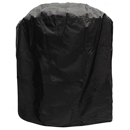 Barbecue Cover Kugelgrill Abdeckung wasserdichte Schutzhülle runde Abdeckhaube mit Kordel (70x75cm)