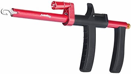 MadBite Hook Remover – Lighted Fishing Hook Remover with Ultra Brite LED light – the Ultimate Fish Hook Puller for Night Fishing – NEW 2017 (Red - 9.7")