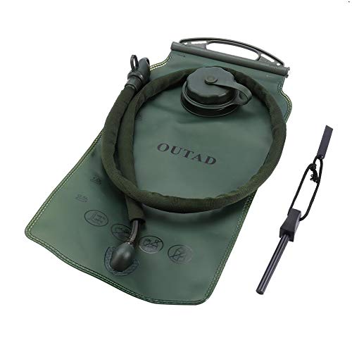 Preisvergleich Produktbild Mouchao Outad 3L Peva-Wasserblase mit isoliertem Mundschlauchventil mit Feuersteinen