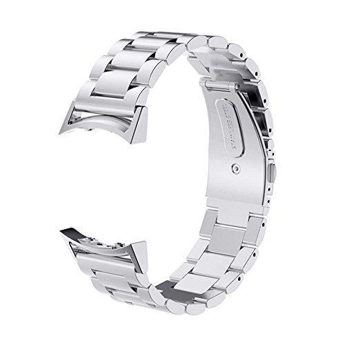 Preisvergleich Produktbild Lecimo Edelstahl-Uhrenarmband-Bügel-Verbind... für Samsung Gear S2 (23mm)