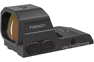 Vector Optics SCRD-81 Frenzy Glock MOS Rotpunkt Visière pour sport, airsoft et chasse, carabine à air, visière cible, visière réfléchissante, point rouge