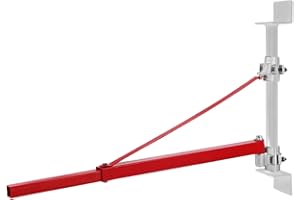 GREENSEN Brazo De Soporte De Elevación Brazo Para Polipasto Soporte Para Polipasto Eléctrico Polipasto Brazo Capacidad De Carga De Polipasto Eléctrico 600/300 Kg Brazo Giratorio Ajustable Brazo Hasta 110 Cm