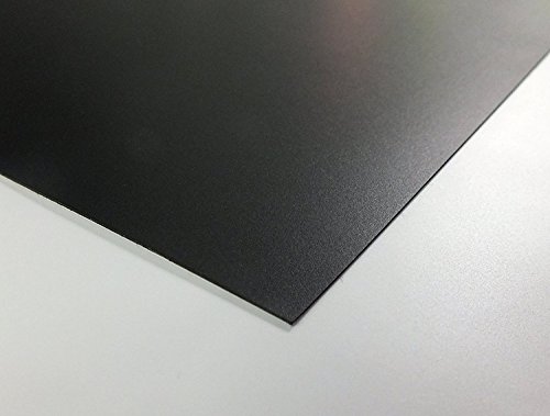 3er Set Selbstklebende und magnetische Tafelfolie/Kreidefolie | Format: 50x7cm | Farbe: schwarz - 3
