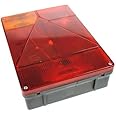 Henry Kent Trailers Radex Light Unit, Left Hand, Combination, Rear, Trailer, Quick Connect, 6800