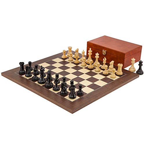 The Regency Chess Company Ltd Windsor Ebano E montgoy Palissandro Set di Scacchi