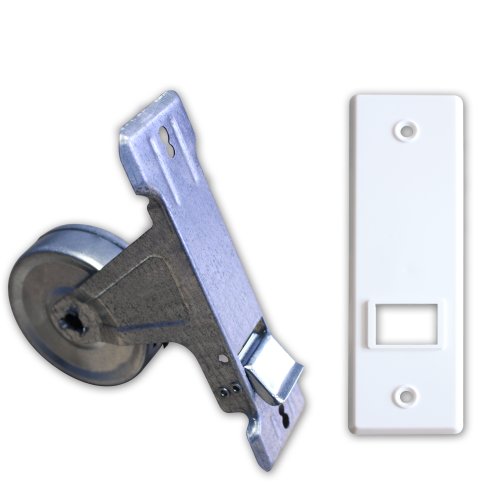 Gurtwickler inkl. Abdeckplatte Lochabstand 135mm bis 5m Gurt (für 20-24mm Gurtband)