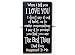 Produktbild When I Tell You I Love You I Don't Say It Out of Habit. Holzschild mit englischer Aufschrift to Remind You That You Are The Thing That Ever Happened to Me, 30,5 x 50,8 cm