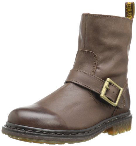 Dr Martens Women's Meg Darkened Mirage Boots, Marron (Dark Brown), 9 UK