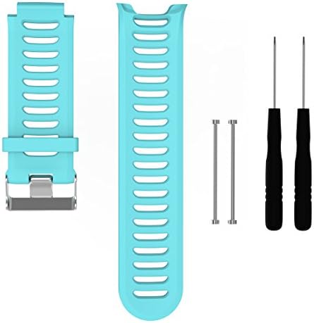 Fiimi Garmin Forerunner 910XT Replacement Band - Fiimi Silicone Strap Replacement Band For Garmin Forerunner 910XT (Silicone Mint Green)