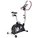 Produktbild Ultrasport Heimtrainer Racer 600 mit Handpuls-Sensoren und Computer, Fahrradtrainer, Fitnessfahrrad, Fitnessbike,16 Widerstandsstufen, für bis zu 150 kg