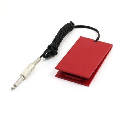 Red Acrylic Tattoo Footswitch Foot Pedal for Tattoo Power Supply