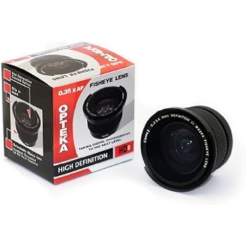 Objectif Grand Angle Fisheye 52mm 0.35X | Pour Nikon, Sony, Olympus
