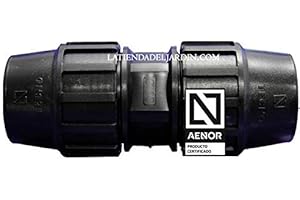 Suinga MANGUITO ENLACE POLIETILENO 32MM. Producto con certificado AENOR utilizado en tuberías PE 32 mm para uso fontanería, riego y obras