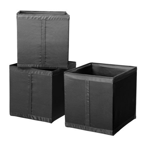 IKEA SKUBB Box in schwarz (31x34x33cm); passend für PAX Schrank
