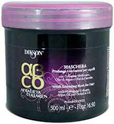 DIKSON ARGABETA COLLAGEN HAIR MASK YOUTH EXTENSION 500ML ARGAN OIL AND CAMELLIA (paraben free)
