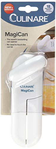 Culinare Neue & Verbesserte Magican Dosenöffner – Kunststoff, weiß
