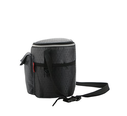 Yvonnelee Büro Mittagessen Tasche Lunchtasche Thermotasche Kühltasche Isoliertasche für Lebensmitteltransport Isoliert 8 Liter Klein - 3