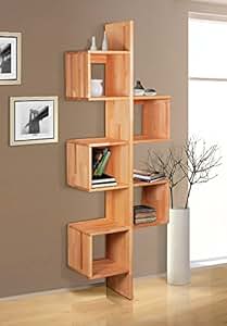 Regal Schrank Bücherregal Buche Massiv - Lenz 19: Amazon.de: Küche