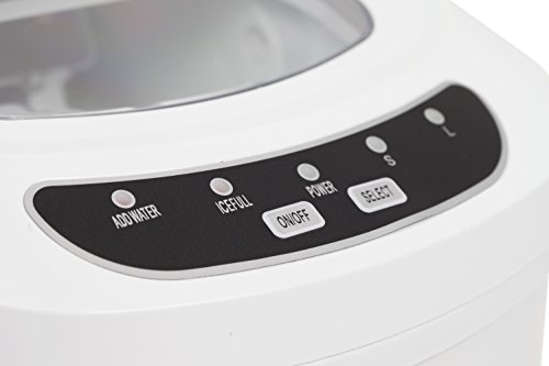 Kenley Electric Ice Cube Maker Machine, White