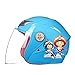 Produktbild JIE KE Motorrad Elektroauto Kind Helm Männer Und Frauen Kinder Baby Niedlichen Cartoon Sommer Halbe Helm Helm (Farbe : Blau, größe : 28x23x21cm)