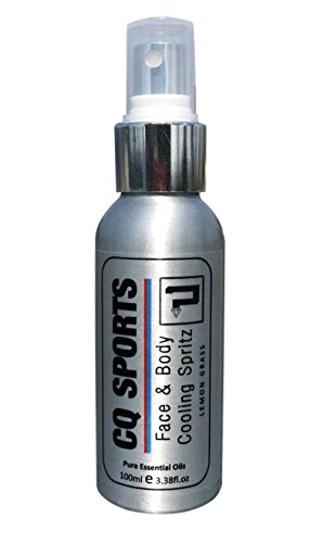 CQ Sports Lemongrass Face & Body Cooling Spritz Spray - 100ml