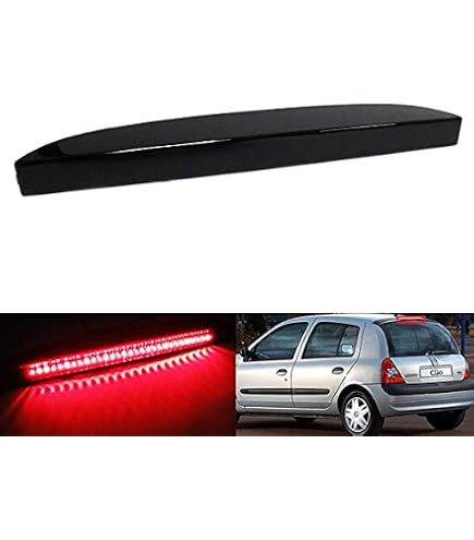 Troisième Feu Stop Clio 2 3ème Feu Stop LED Pour Renault Clio II - Rouge - Réf 7700410753 - 1998-2005 Feu Stop Sécurité