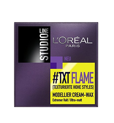 L’Oréal Paris Line Haar-Creme TXT Flame Cream-Wax Matt,1er Pack (1 x 75 ml) - 3