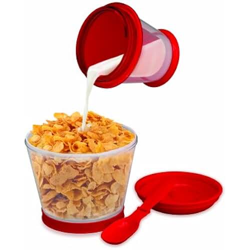 Amazon.co.uk cereal and milk container