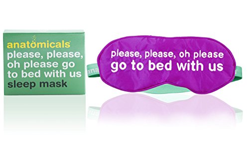 Anatomicals Silk Sleep Mask, Please Please Oh Please Go To Bed With Us
